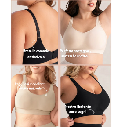 3D Wireless Firming Bra for Women Cup C