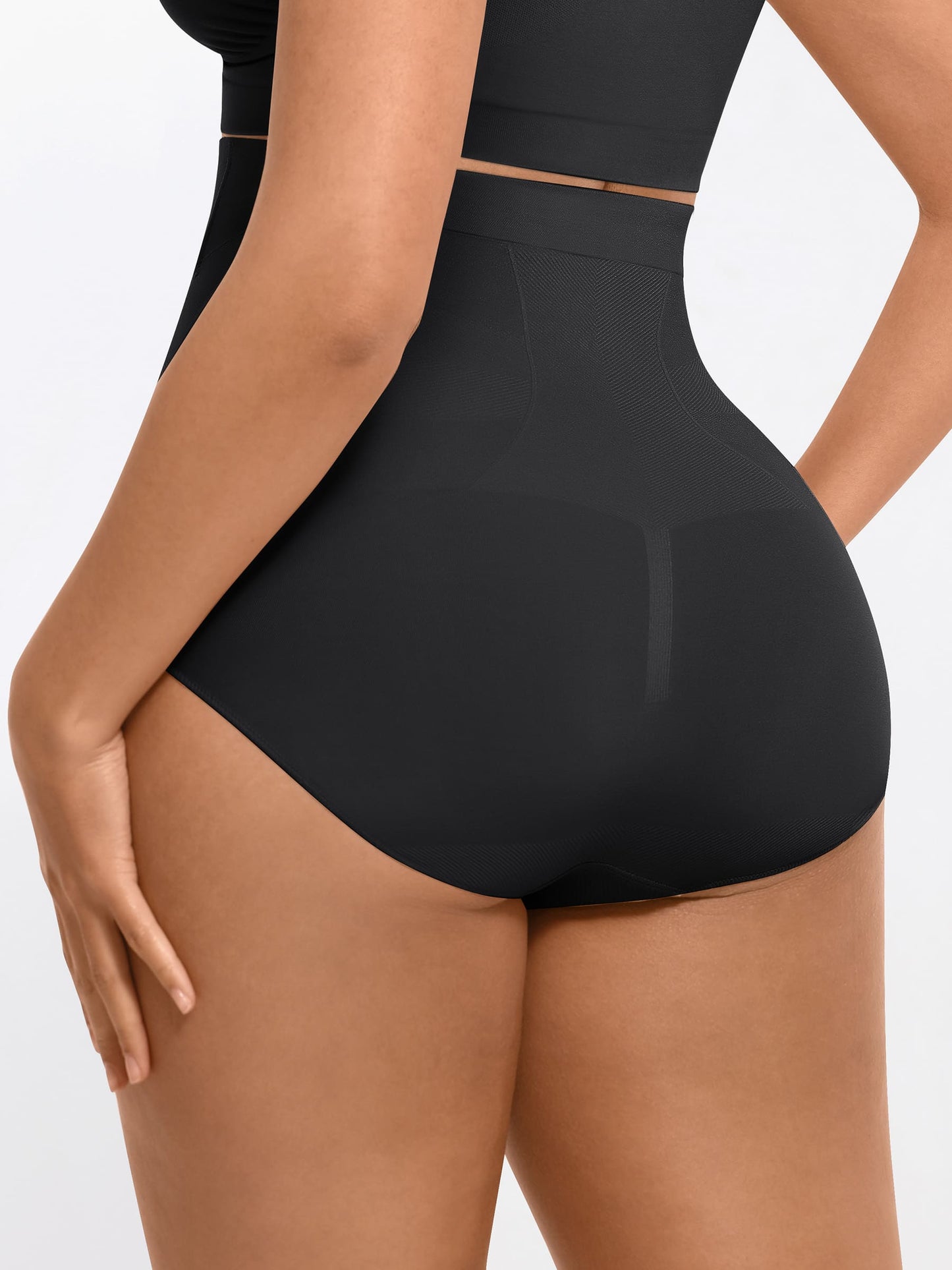 High-Waisted Tummy Control Seamless Briefs