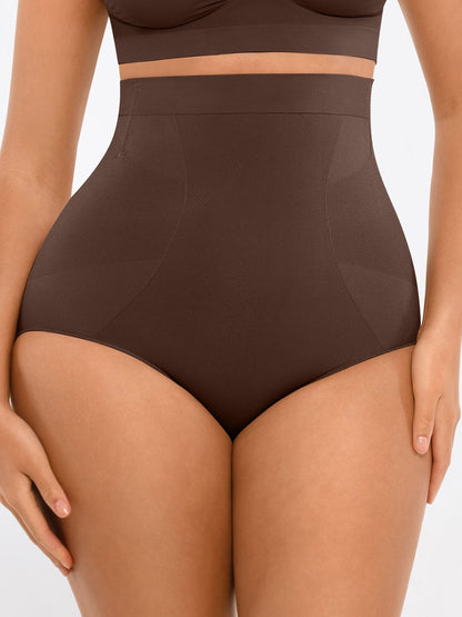 High-Waisted Tummy Control Seamless Briefs