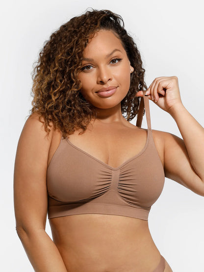 Comfort Wireless Support Seamless Bra