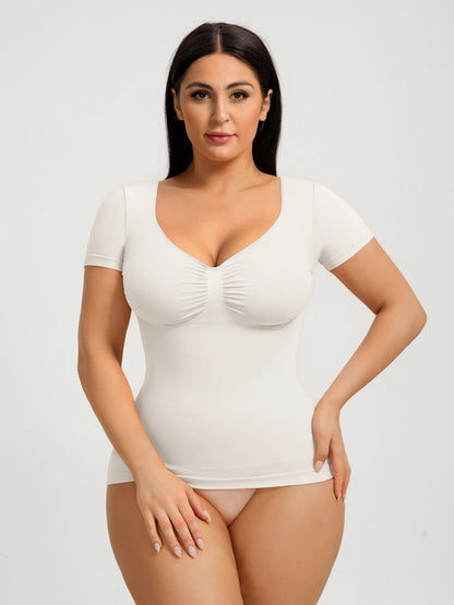 Seamless Tummy Control Everyday Stretch Top